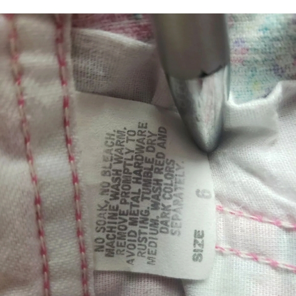 Vintage Oshkosh B'gosh Floral Overalls Corduroy - Picture 4 of 10